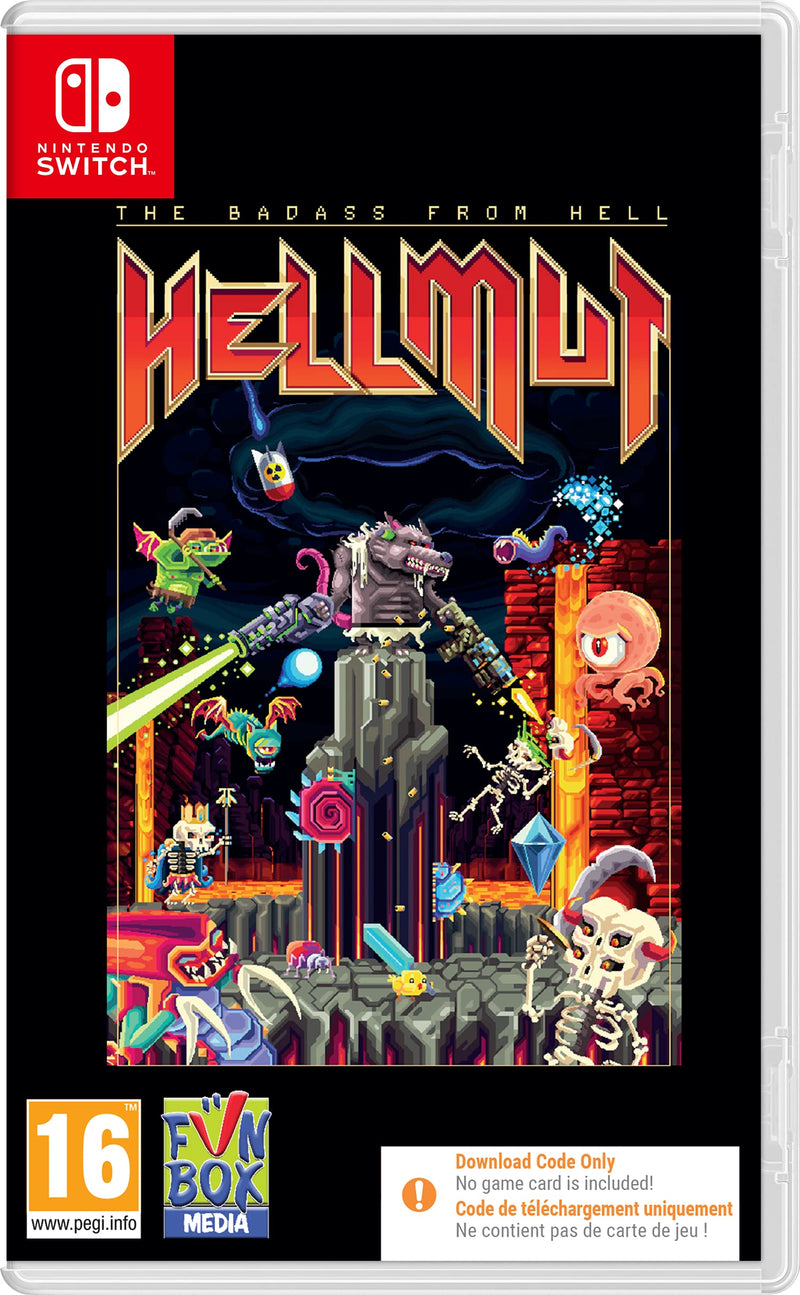 Hellmut: The Badass from Hell (Code in Box) (Nintendo Switch