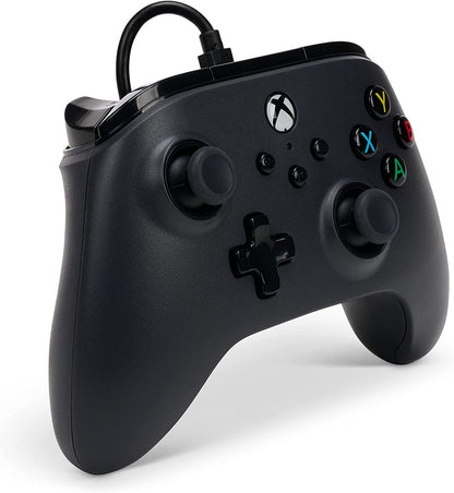 PowerA Wired Controller For Xbox Series X|S - Black, Gamepad, Wired Video Game Controller, Gaming Controller, Works with Xbox One (Xbox Series X