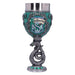 NEMESIS NOW Harry Potter Slytherin Hogwarts House Collectable Goblet Coppa Decorativa, Metallo, Multicolore, 1 unità (Confezione da 1)