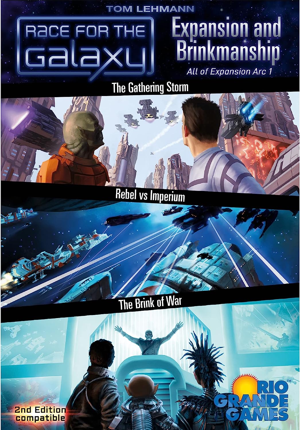Race for The Galaxy: Expansion and Brinkmanship (Exp.) (ENGL.