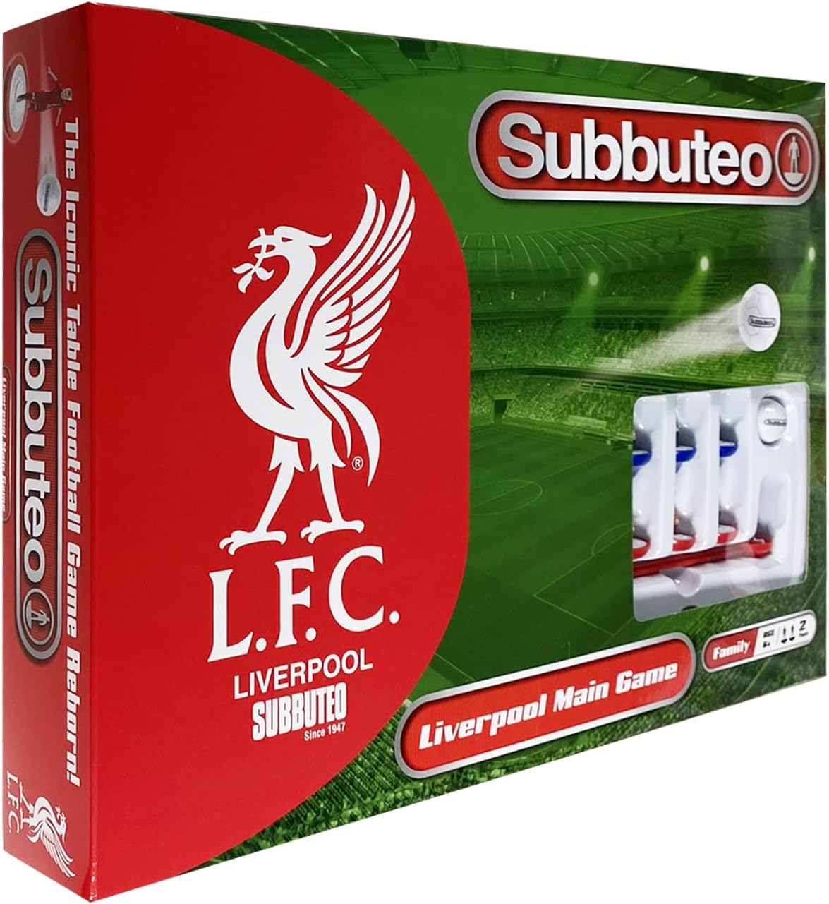 subbuteo Official Liverpool FC Main Game (U08577),Red, For age 6 years and over