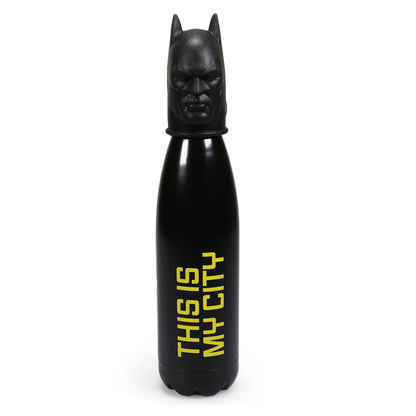 DC Comics - Water Bottles - Batman Metal Water Bottle with 3D Lid 500ml