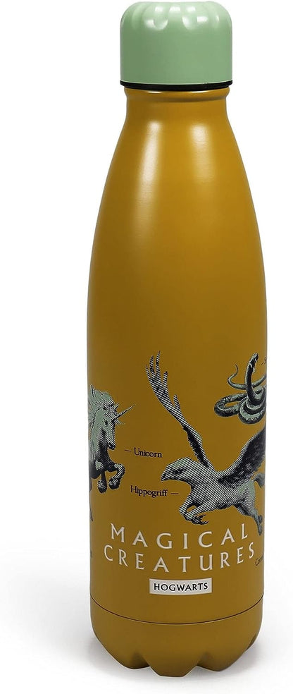Harry Potter - Water Bottles - Harry Potter 'Magial Creatures' Metal Water Bottle 500ml