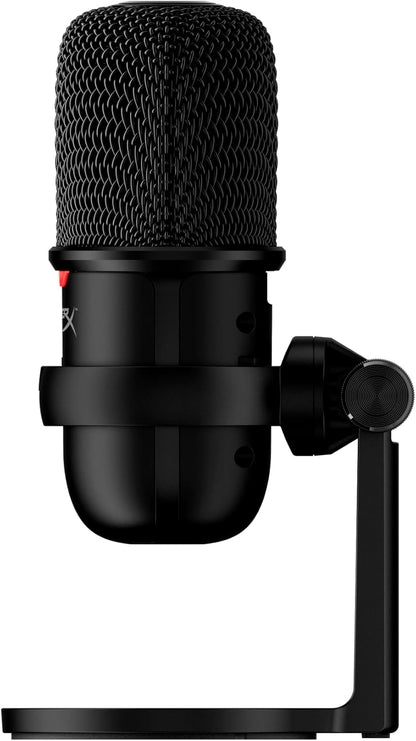 HyperX SoloCast – USB Condenser Gaming Microphone, for PC, PS4, and Mac, Tap-to-mute Sensor, Cardioid Polar Pattern, Streaming, Podcasts, Twitch, YouTube, Discord