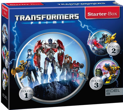 Transformers Prime: Starter-Box (1 -3) - Die Original-Hörspiele zur TV-Serie