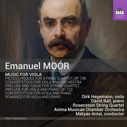 Emanuel Moór: Music for Viola