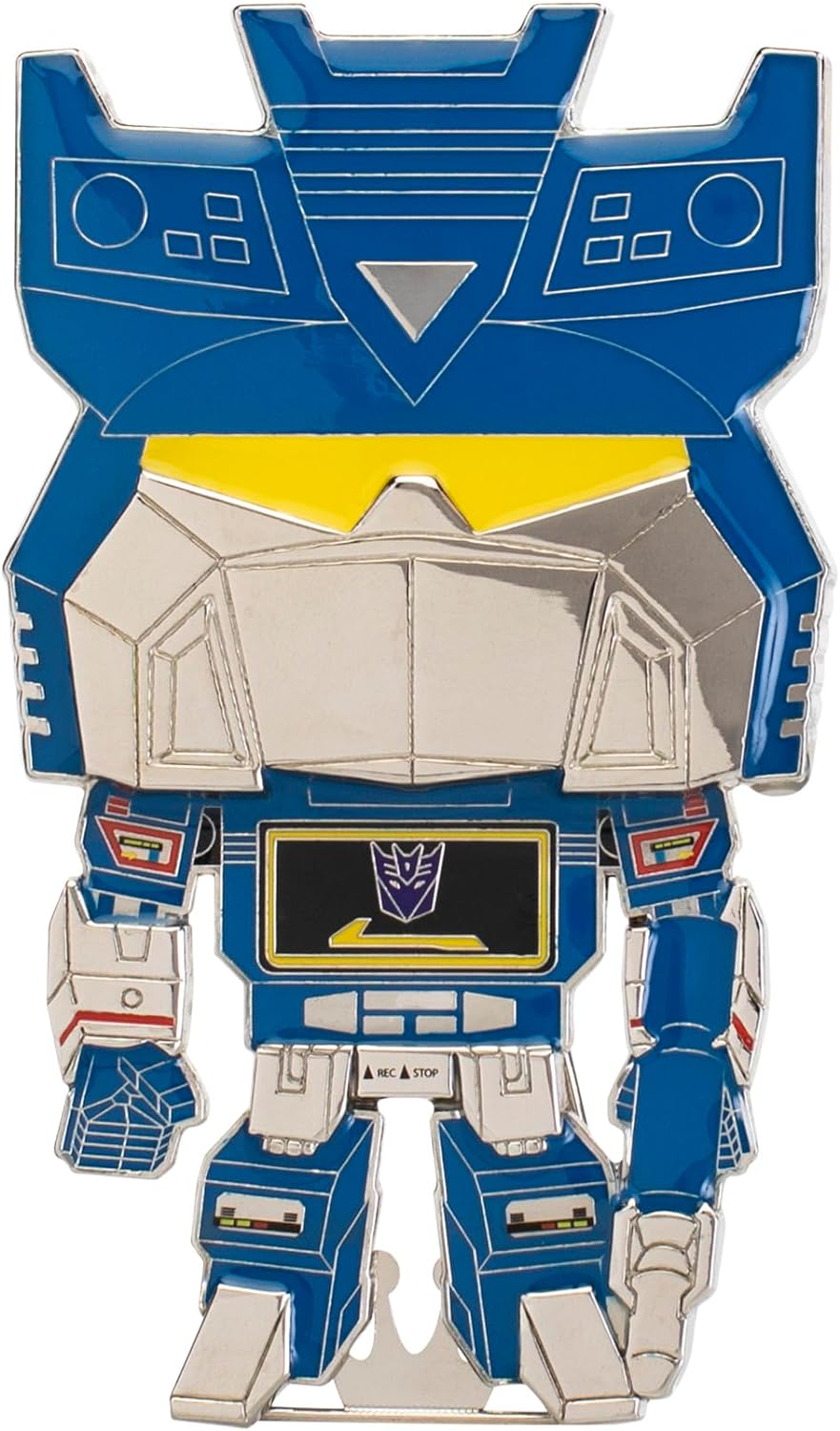 Funko Loungefly Large POP! Enamel Pin - Soundwave - TRANSFORMERS: SOUNDWAVE - Transformers Enamel Pins - Cute Collectable Novelty Brooch - for Backpacks & Bags - Gift Idea - Official Merchandise
