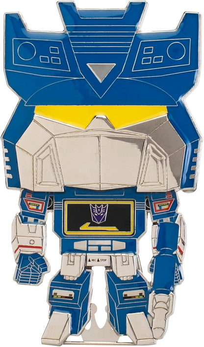 Funko Loungefly Large POP! Enamel Pin - Soundwave - TRANSFORMERS: SOUNDWAVE - Transformers Enamel Pins - Cute Collectable Novelty Brooch - for Backpacks & Bags - Gift Idea - Official Merchandise