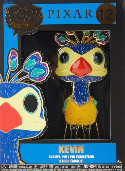 Loungefly Funko Large POP! Enamel Pin - Kevin - DISNEY PIXAR: UP - KEVIN - Disney Pixar: up Enamel Pins - Cute Collectable Novelty Brooch - for Backpacks & Bags - Gift Idea - Official Merchandise