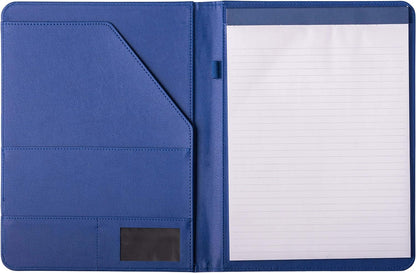 Deluxe Organizer Padded Padfolio, Portfolio Business Document Case with Ruled Letter-Size Perforated Writing Pad