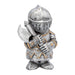 Nemesis Now Sir Chopalot - Figura Decorativa (16 cm), Color Plateado