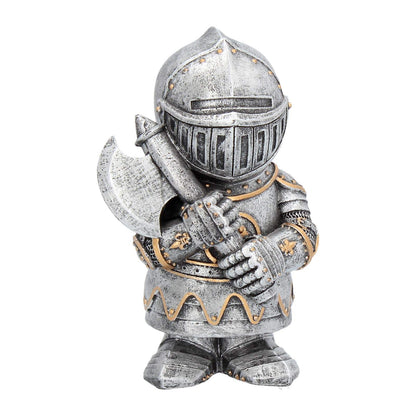 Nemesis Now Sir Chopalot - Figura Decorativa (16 cm), Color Plateado