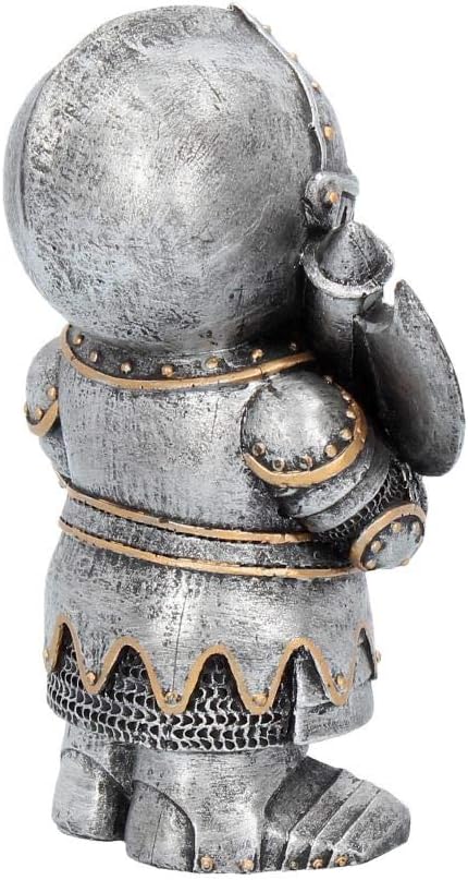 Nemesis Now Sir Chopalot - Figura Decorativa (16 cm), Color Plateado