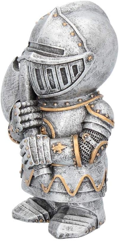 Nemesis Now Sir Chopalot - Figura Decorativa (16 cm), Color Plateado