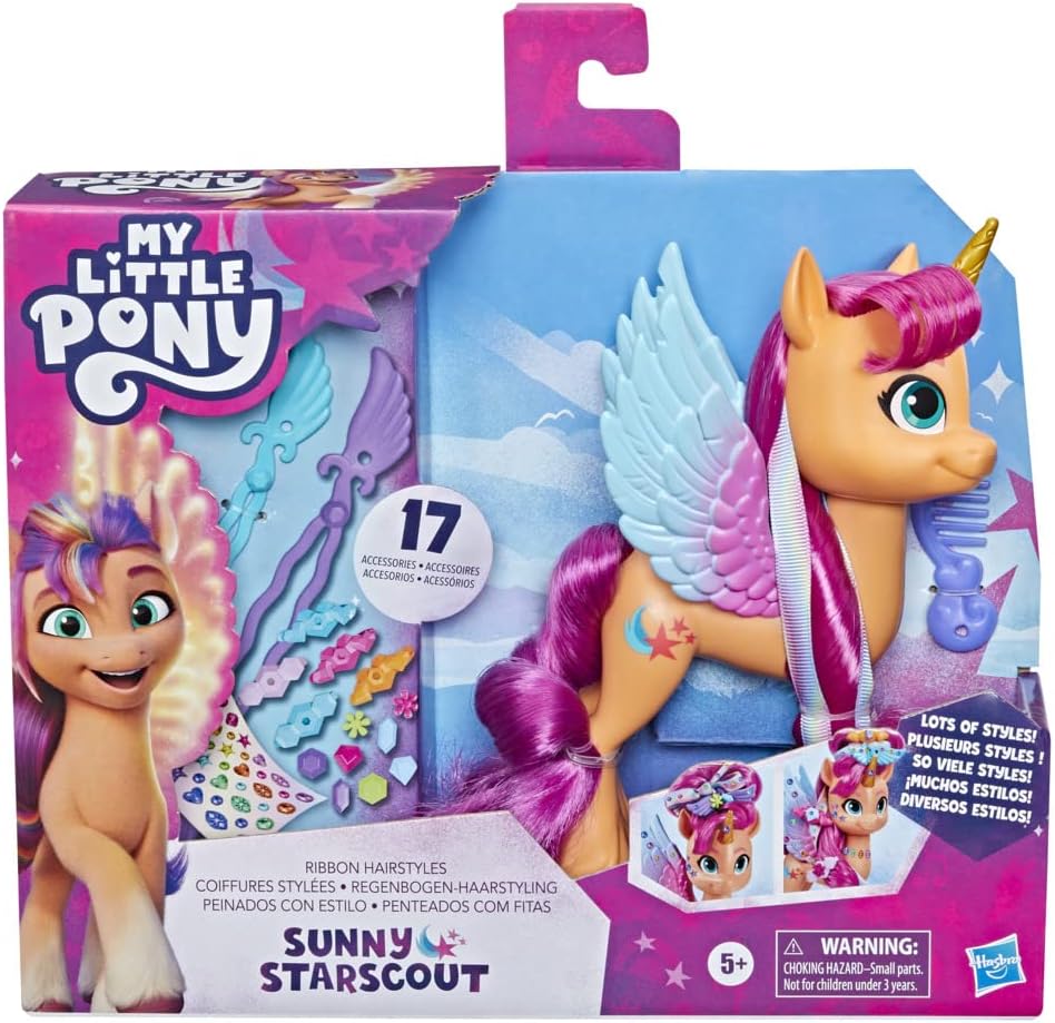 My Little Pony Ribbon Hairstyles Sunny