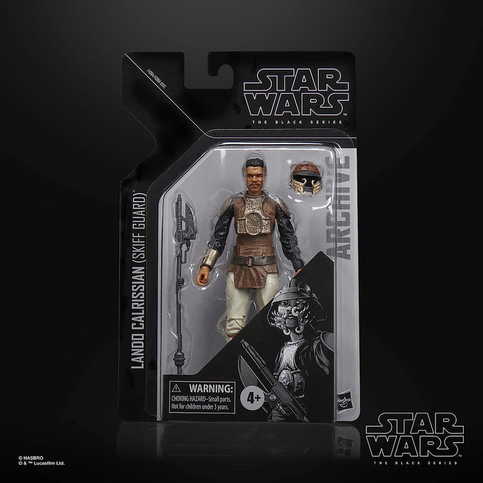 Star Wars Hasbro The Black Series Archive Lando Calrissian (Skiff Guard) Toy 6-Inch-Scale Return of the Jedi Figure, One Size, (F4364)