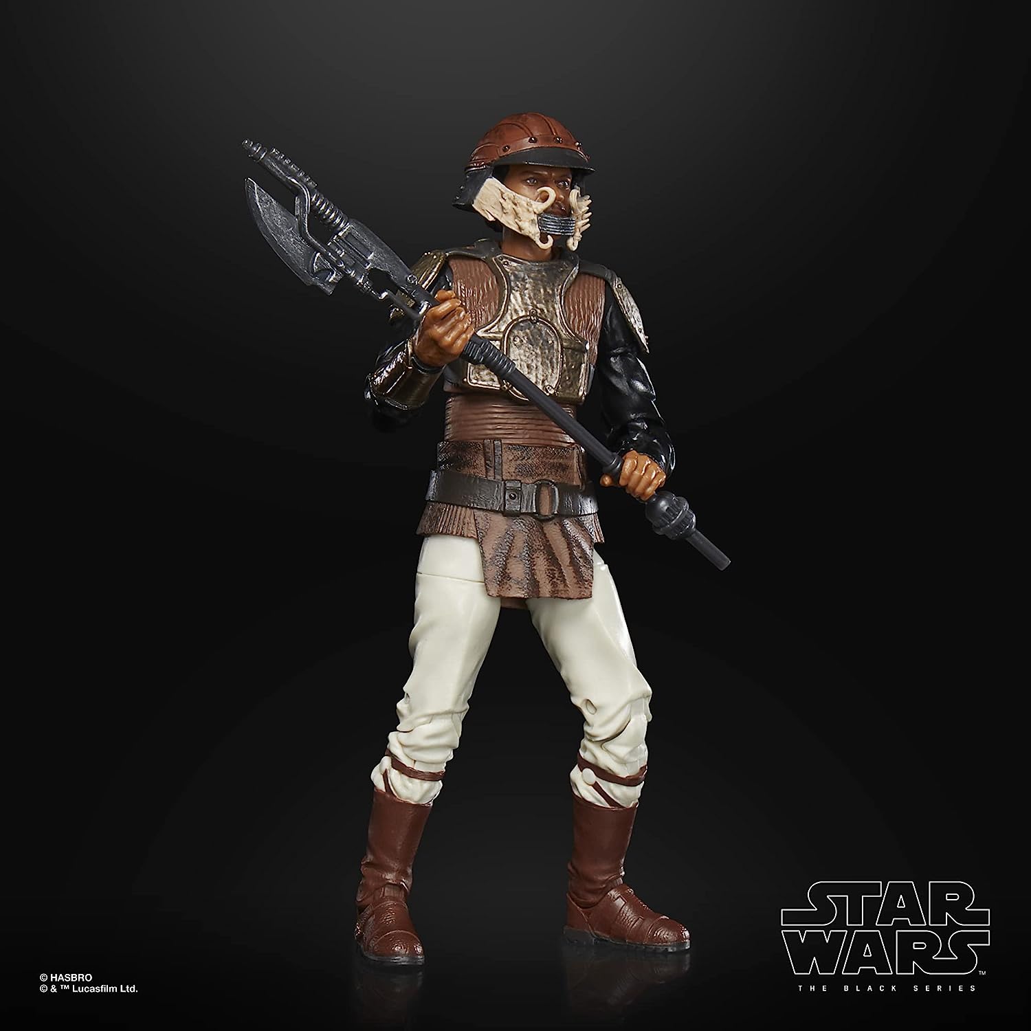Star Wars Hasbro The Black Series Archive Lando Calrissian (Skiff Guard) Toy 6-Inch-Scale Return of the Jedi Figure, One Size, (F4364)