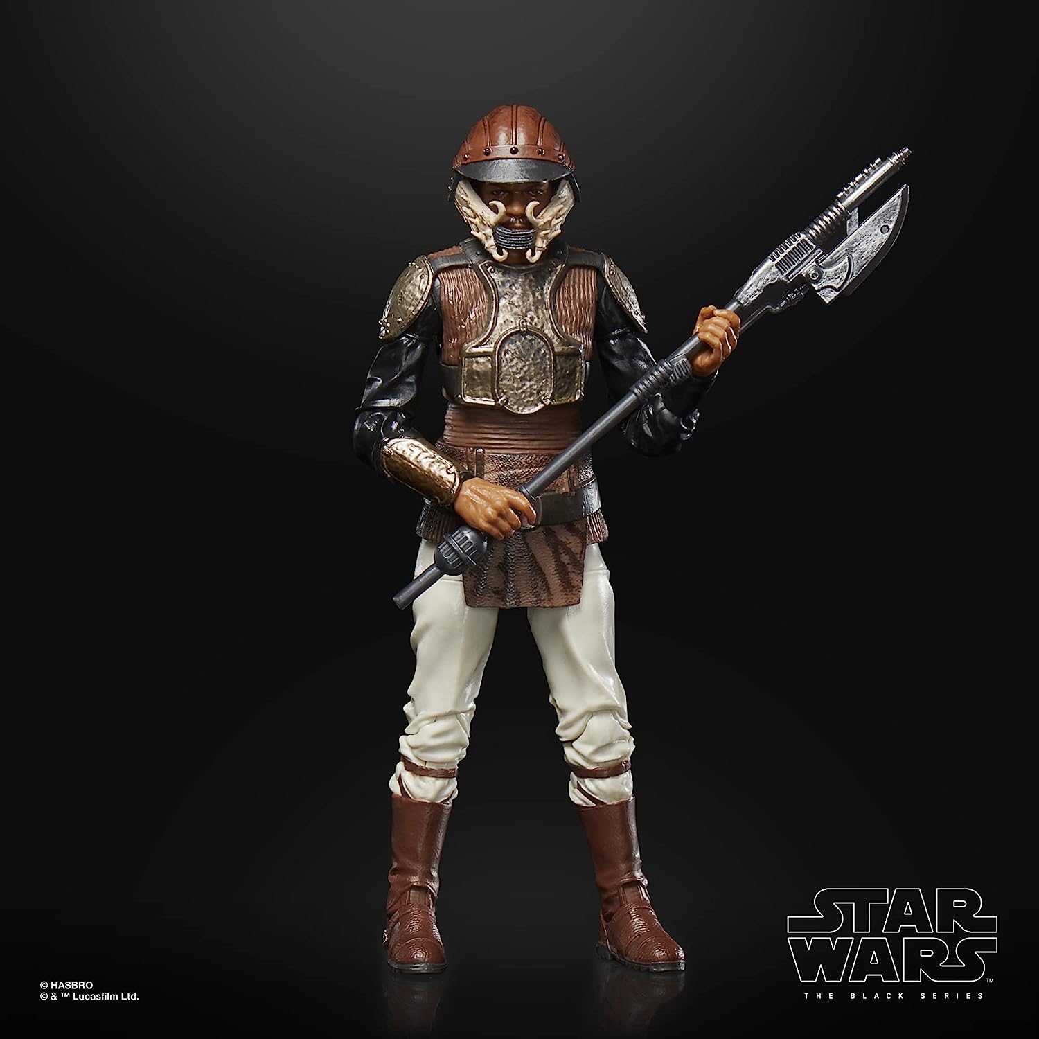 Star Wars Hasbro The Black Series Archive Lando Calrissian (Skiff Guard) Toy 6-Inch-Scale Return of the Jedi Figure, One Size, (F4364)