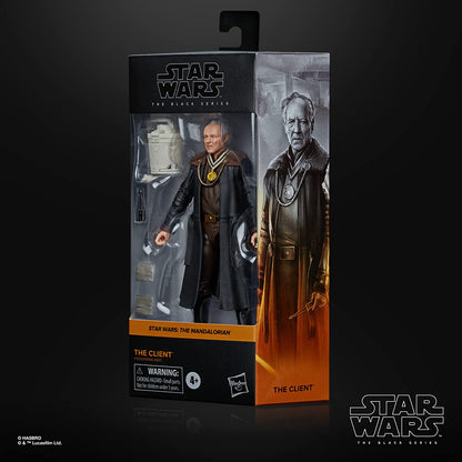 Hasbro Star Wars Star Wars The Black Series The Client Toy 6-Inch-Scale Star Wars: The Mandalorian Action Figure, Toys for Ages 4 and Up, Multicolor, One Size