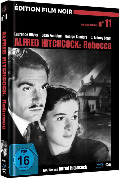 Alfred Hitchcocks Rebecca - Extended Limited Mediabook-Edition (Film Noir Edition Nr. 11)