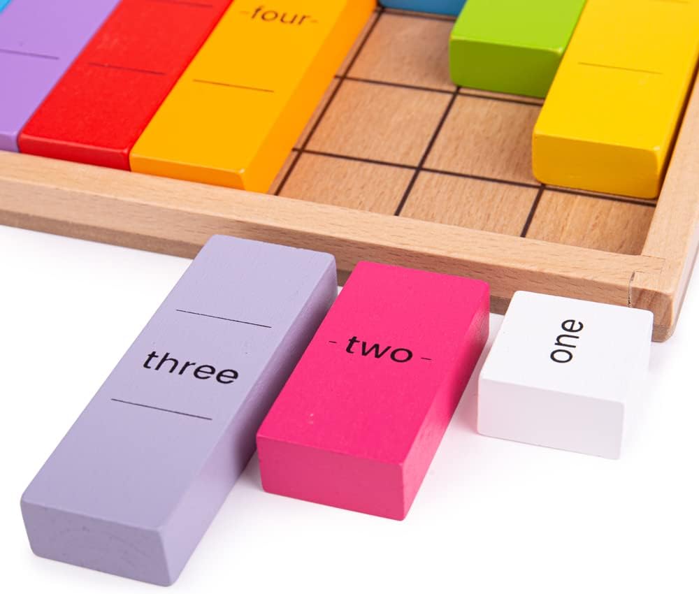 Bigjigs Toys, Number Bonds Game, Wooden Toys, Number Toys, Wooden Numbers, Number Games, Maths Games, Educational Toys, Maths Game, Toys For 3 4 5 Year Olds