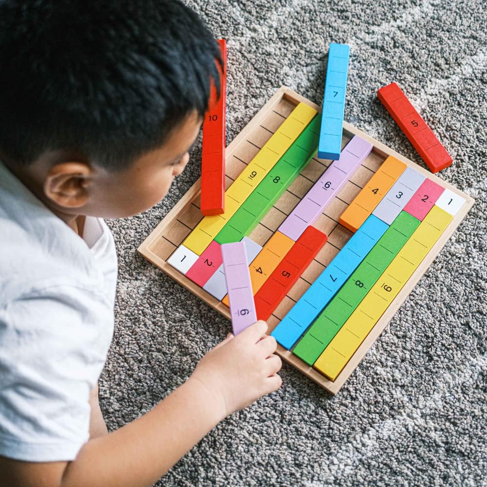 Bigjigs Toys, Number Bonds Game, Wooden Toys, Number Toys, Wooden Numbers, Number Games, Maths Games, Educational Toys, Maths Game, Toys For 3 4 5 Year Olds