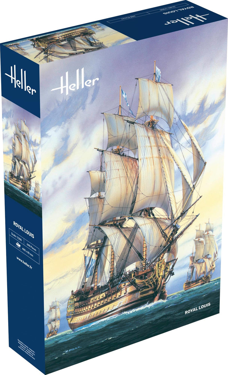 Heller 80892 Modellbausatz Royal Louis, Multicolor