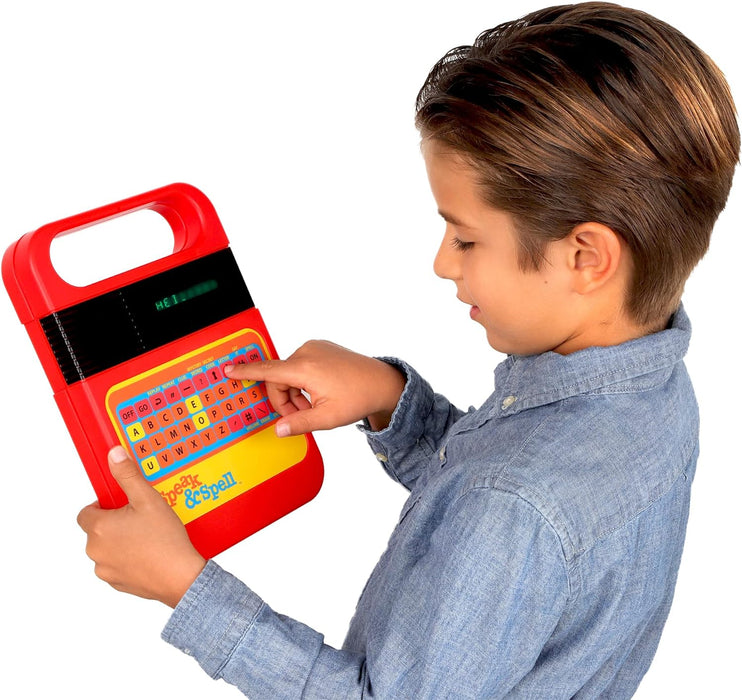 Retro | Speak & Spell Electronic Game | Classic Retro Interactive Toy, Educational Learning System For Boys & Girls Ages 4+ | Basic Fun 09624