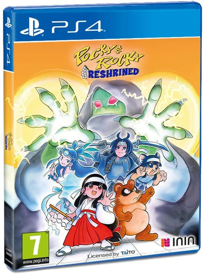 Pocky & Rocky Reshrined (PS4) PlayStation 4 single