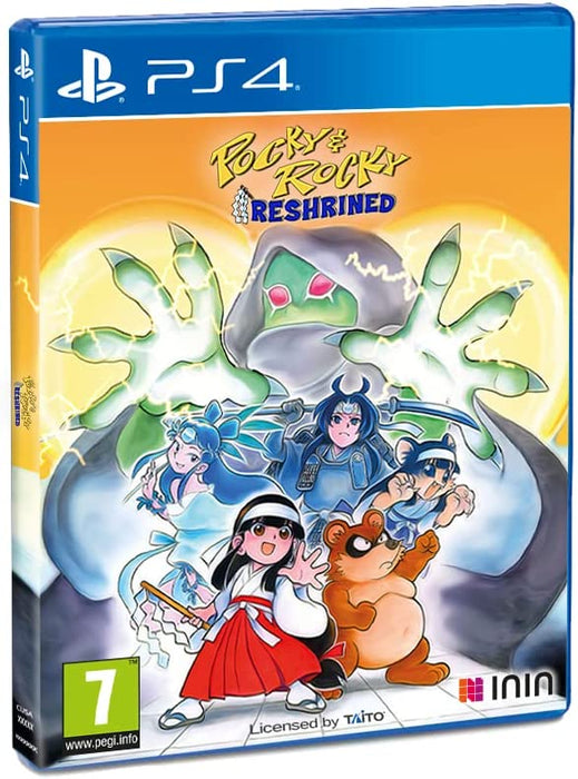Pocky & Rocky Reshrined (PS4) PlayStation 4 single