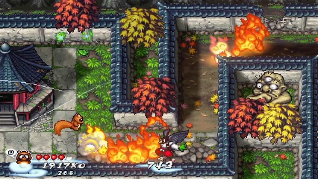 Pocky & Rocky Reshrined (PS4) PlayStation 4 single