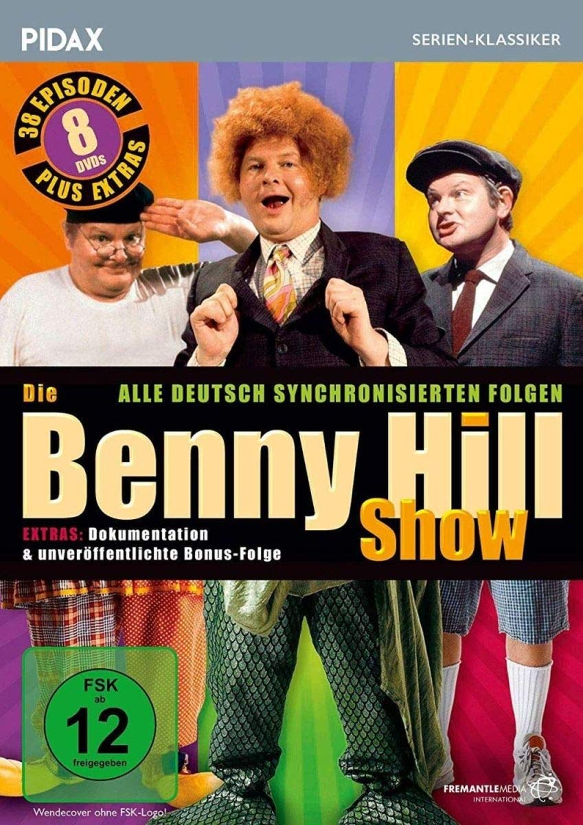 Die Benny Hill Show / Alle 38 deutsch synchronisierten Folgen der kultigen Sketchserie + Bonusfolge (Pidax Serien-Klassiker)