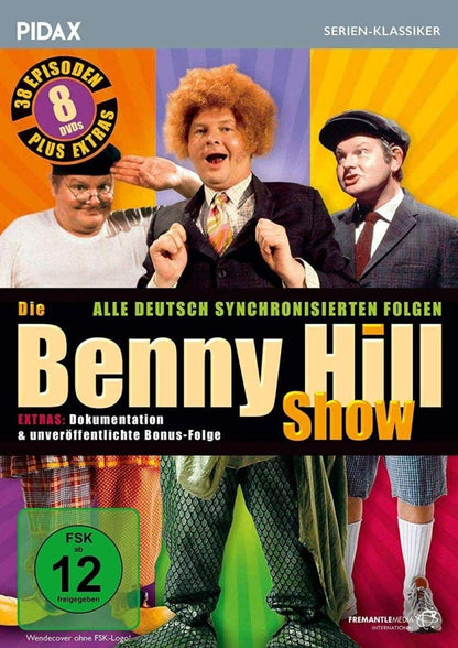 Die Benny Hill Show / Alle 38 deutsch synchronisierten Folgen der kultigen Sketchserie + Bonusfolge (Pidax Serien-Klassiker)