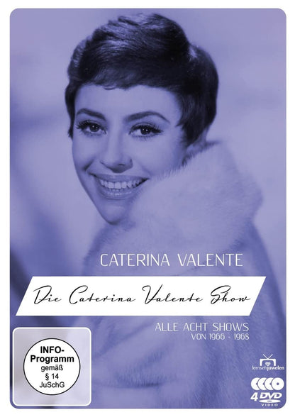 Die Caterina Valente Show - Alle acht ZDF-/AVRO-Shows von 1966-1968 (Fernsehjuwelen) (4 DVDs