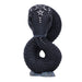 Nemesis Now Cult Cuties Ouroboros Snake 9.6cm, Resin, Black, Ouroboros Occult Snake Figurine, Scarily Adorable Snake Figurine, Snake Gift, Cast in the Finest Resin, Lovingly Hand-Painted