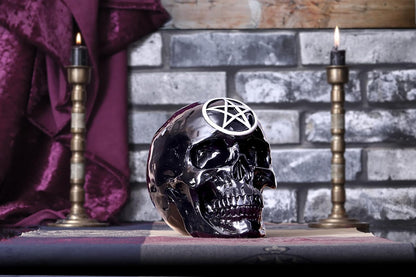 Nemesis Now Black Magic Skull, Black, 19.5cm
