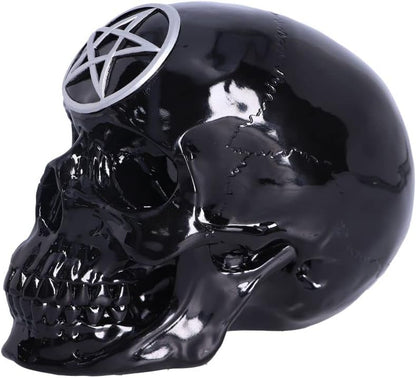 Nemesis Now Black Magic Skull, Black, 19.5cm