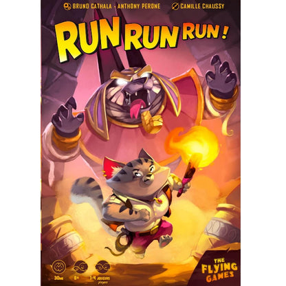 Flying Games | Run Run Run! | Family Game | Ages 8+ | 1-4 Players | 30 Minutes Playing Time