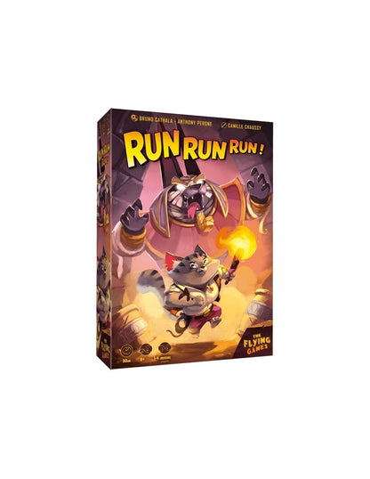Flying Games | Run Run Run! | Family Game | Ages 8+ | 1-4 Players | 30 Minutes Playing Time