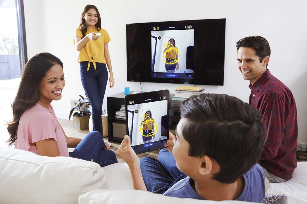 Pictionary Air Star Wars Family Drawing Game for Kids and Adults with R2-D2 Lightpen and Two Levels of Clues, HHM48