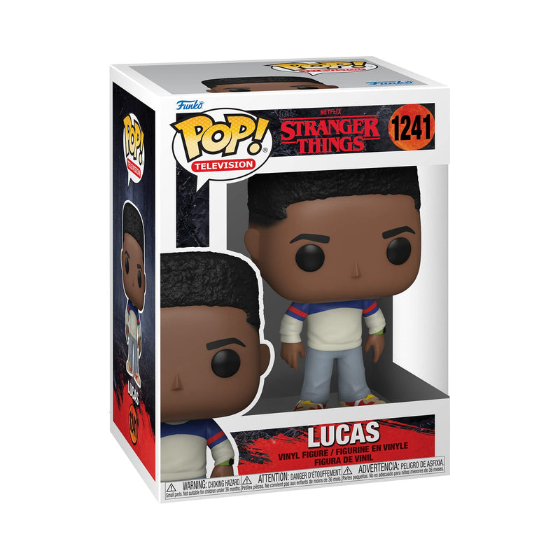 Funko POP! TV: ST Stranger Things - Lucas Sinclair - Collectable Vinyl Figure - Gift Idea - Official Merchandise - Toys for Kids & Adults - TV Fans - Model Figure for Collectors and Display