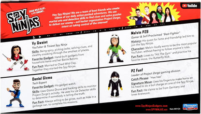 SPY NINJAS 4-FIGURE PACK (PZ FUNF/VY/DANIEL/MELVIN) (41131CO) Single
