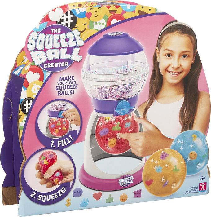 Character Options The Squeeze Ball Creator Creative Reusable Squeeze Ball Maker for Boys and Girls - Mix Fill and Squeeze Reusable Stress Ball Playset with Accessories