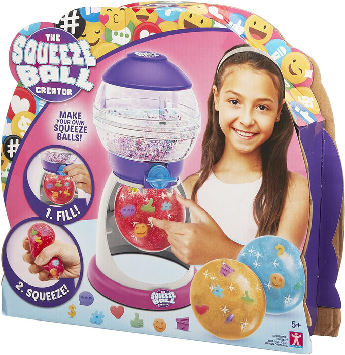 Character Options The Squeeze Ball Creator Creative Reusable Squeeze Ball Maker for Boys and Girls - Mix Fill and Squeeze Reusable Stress Ball Playset with Accessories