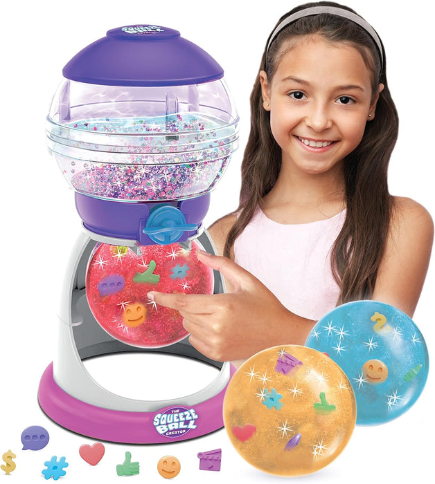 Character Options The Squeeze Ball Creator Creative Reusable Squeeze Ball Maker for Boys and Girls - Mix Fill and Squeeze Reusable Stress Ball Playset with Accessories
