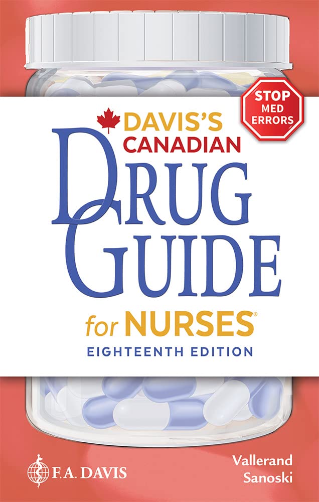 Davis's Canadian Drug Guide for Nurses