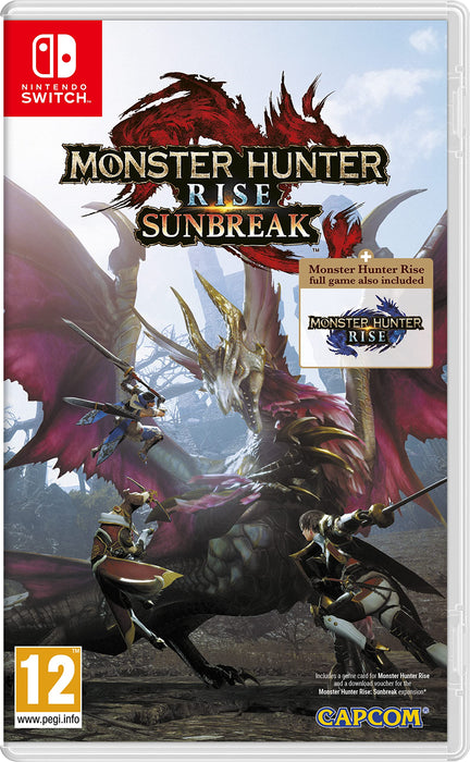 Monster Hunter Rise + Sunbreak set (Nintendo Switch