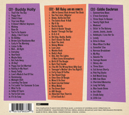 Dreamboats & Petticoats Presents...: Buddy Holly/Bill Haley & His Comets/Eddie Cochran