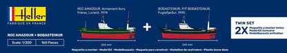 Maquette bateau : Starter kit : Roc amadour + Bodasteinur Twinset