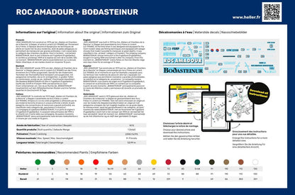 Maquette bateau : Starter kit : Roc amadour + Bodasteinur Twinset
